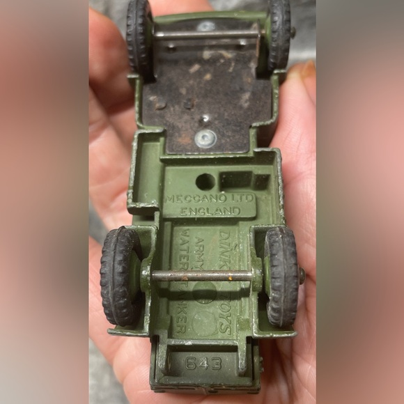 VINTAGE DINKY TOYS 643 ARMY WATER TANKER - Picture 6 of 8